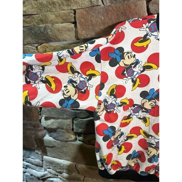 Vintage 1990s Minnie Mouse AOP Sweatshirt Crewneck Unisex cute RARE - Picture 3 of 10